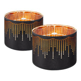 Maxbell 2x Drum Lampshades Elegant Creative Drum Lamp Shade for Table Bedside Floor
