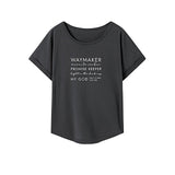 Maxbell Maxbell Women's T Shirt Summer Ladies Basic Tee Shirt for Commuting Walking Vacation M