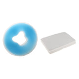 Maxbell Gel Face Cradle Cushion Pillow + 10 Disposable Sheets Pads for Massage Table