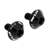 Maxbell 2 Pieces Bike Bicycle Water Bottle Cage Holder Bolt Threaded Screws Black - Aladdin Shoppers