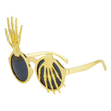 Maxbell Halloween Party Glasses Halloween Decorations Fun for Adults Costume Eyewear Gold