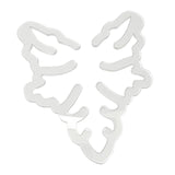 Maxbell Acrylic Plant Stem Support Reusable Sturdy for Farmhouse Indoor Outdoor Home Style B