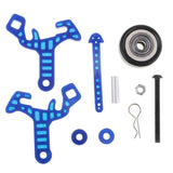 Maxbell Nylon Castor Wheel Wheelie Bar Kit for HSP RC 94111 94188 1/10 Monster Truck - Aladdin Shoppers