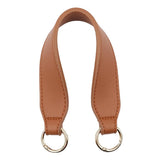 Maxbell 4xPU Leather Bag Strap Replacement Detachable Tote Handbag Handle Belt Borwn