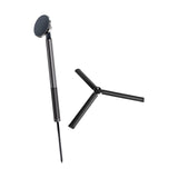 Maxbell Golf Tripod Selfie Stand with Smartphone Mount Sturdy Accessories Telescopic Black Ground Spike