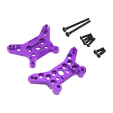 Maxbell RC Front Rear Shock Tower for 1:14 Scale Professional Shock Absorber Bracket Purple