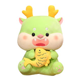 Maxbell 2024 New Year Stuffed Animal Doll Lovely Dragon Plush Toy for Holiday Office