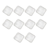 Maxbell Maxbell 10 Pieces Press on Nail Packing Boxes for DIY Nail Storage Nail Tips Display XL transparent