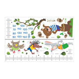Maxbell Kids Growth Height Chart Wall Stickers Cartoon for Home Living Room Playroom C