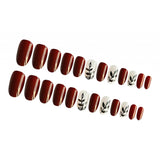 Maxbell 24 Packs Fake Nails Press On Nails for Women Girls for Salon DIY Nail Art
