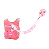 Maxbell 2 in 1 Toddlers Leash Soft Toddlers Harness Leash for Walking Outdoor Shopping Pink