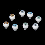 Maxbell 24x4 Pairs Round Acrylic Doll Eyes DIY Eyeballs 10mm A