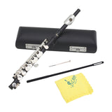 Maxbell Piccolo Woodwind Instrument C Key for Stage Musical Enlightenment Classroom Black