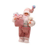 Maxbell Santa Claus Figure Decorative Cute Christmas Decoration for Party Shop Table 30CM