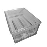 Maxbell Egg Container for Refrigerator Large Capacity for Countertop Kitchen Cabinet