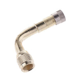 Angled Wheel Tire Tyre Valve Adapter for Motorcycle Car 90 Degree