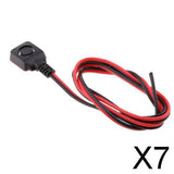 Maxbell 7xUniversal Car Security Alarm Reset Switch Emergency Push Button Control