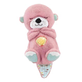 Maxbell Baby Sleep Toy Handmade Decorative Sea Otter Plush Doll for Company Toy Kids Pink