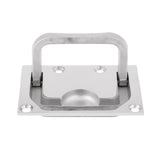 12 Pack Marine Stainless Steel Boat Hatch Latch Flush Lift Ring Pull Handle