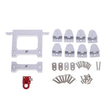 WPL Full Upgraded Kits Metal Chassis Accessories DIY Model Lifting Lugs and Bumper for B14 B24 B16 B36 Truck RC Climbing Vehicle - Aladdin Shoppers