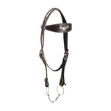 Maxbell Horse Bridle with Rein Sturdy Harness Horse Riding Rope Equestrian Equipment Brown