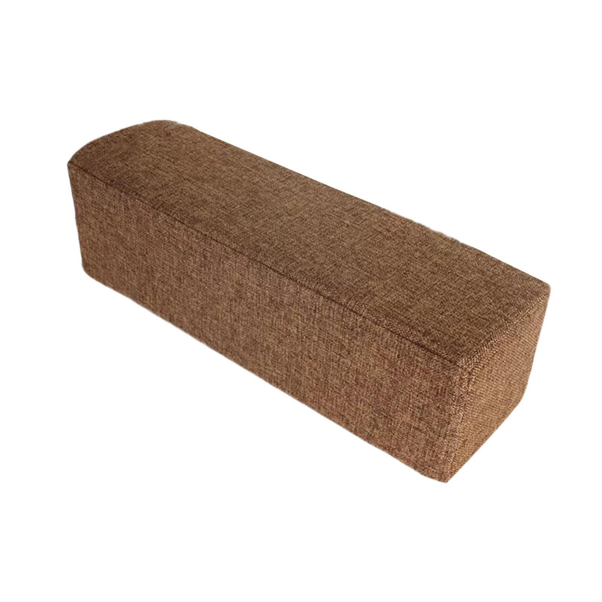 Maxbell Couch Arm Rest Pillow Premium Elbow Support Pillow for Armchair Bedroom Sofa Dark Brown
