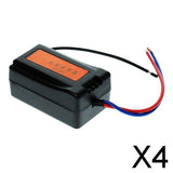 Maxbell 4xCar 12V Pre-wired Audio Power Noise Filter Ground Loop Isolator Suppressor