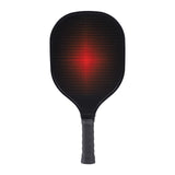 Pickleball Paddle with Comfortable Grip Handle Training Fiberglass Red