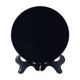 Maxbell Obsidian Circle Disc Mini Black Round Mirror Scrying Mirror M