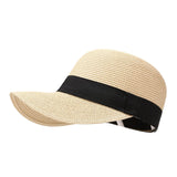 Maxbell Womens Sun Hat Fishing Cap Travel Baseball Hat for Vacation Festival Outdoor Beige