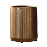 Maxbell Trash Can Large Capacity Accessory Round Bathroom Bin for Office Vanity Home 18L 27cmx35cm