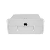 Maxbell Marine Deck Storage Box with Lock Tool Box Container for Tools Sundries white