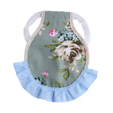 Maxbell Chicken Saddle Elastic Band Pet Vest for Outdoor Activities Rooster Farmyard Flower