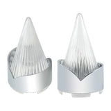 Maxbell Maxbell 2Pcs Turn Signal Light Lens Cover Lampshade for Road Glide Street Glide White