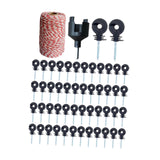 Maxbell Electric Fence Insulators Screw in Farms Animal 200M Electric Fence Poly Wire