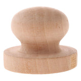 Maxbell Handmade Polish Rubber-stamp Handle Wood Craft DIY Stamp Accessories 5CM - Aladdin Shoppers