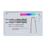 Mood Light, light-emitting diode Interior Lighting Kit, for Sedan Cars 2018-2023, App Control 9th Gen 25-Light Kit other