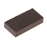 Maxbell Ebony Lumber Wood Timber Handle Plate Music Instruments DIY Tool Ebony Blank 6cmx3cmx1cm