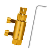 Maxbell Damaged Screw Extractor Set Portable Accessories for Professional Men Repair Gold
