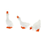 Maxbell Maxbell 3 Pieces Garden Statues Duck Creative Ornaments for Pond Lawn Indoor Outdoor ordinary