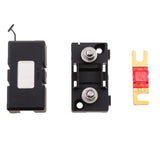 Maxbell 3xANS Bolt Fork Fuse Holder Fusebox Block With Cover 32V 50A Fuse