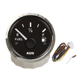 Maxbell Maxbell Generic Marine Fuel Gauge Sturdy Fuel Tank Meter for Boats Truck Yachts