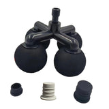 Maxbell Massager Head with 4 Round Ball for Cervical Vertebra Lumbar Vertebra Parts