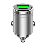 Mini Car Charger Stylish Sturdy Professional 3x2.4x2.4cm Fast Charging