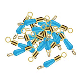 Maxbell 20Pcs Fishing Swivels Portable for Freshwater Saltwater Fishing 14mm