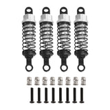 Maxbell 4 Pieces Hydraulic Shock Absorbers for RC Car Dampers Set for MN82 MN168 B14 Gold
