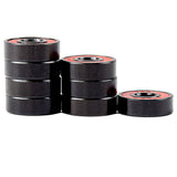 Maxbell Maxbell 8 Pieces Skateboard Bearing ABEC-9 Skates Longboard Roller Ring Wheel Ball
