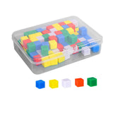 Maxbell 100Pcs Centimeter Cubes for Kids Sorting Toys for Family Crafts Kindergarten