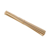 Maxbell 100Pcs Essential Oil Diffuser Fiber Sticks 3mmx25cm Multifunctional Handmade Wood Color