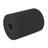 Maxbell Tulle Fabric Roll for Gift Wrapping Wedding Bow Banquet Decoration 100Yards x 6 inch Black